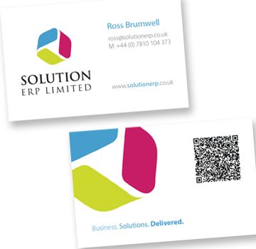 Business Card Design Solutions ERP