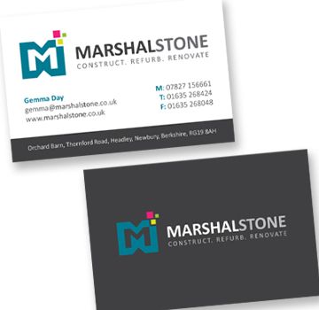Business Card Design Marshal Stone
