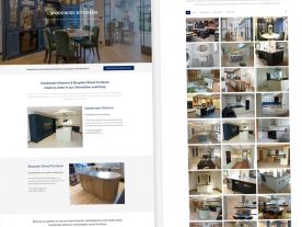 Web Design for Woodwise Kitchens